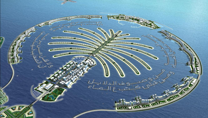 Dubai Islands - Palm Jumeirah & Palm Jebel Ali